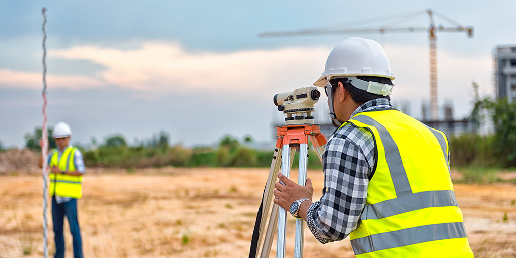 There may be a shortage of land surveyors